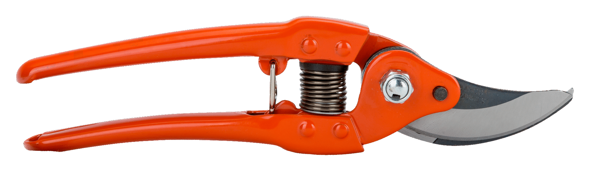 Bypass Secateurs with Stamped/Pressed Steel Handle and Narrow Cutting Head (BAHCO) - Farmers Stop