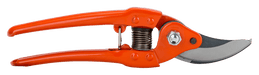 Bypass Secateurs with Stamped/Pressed Steel Handle and Narrow Cutting Head (BAHCO) - Farmers Stop