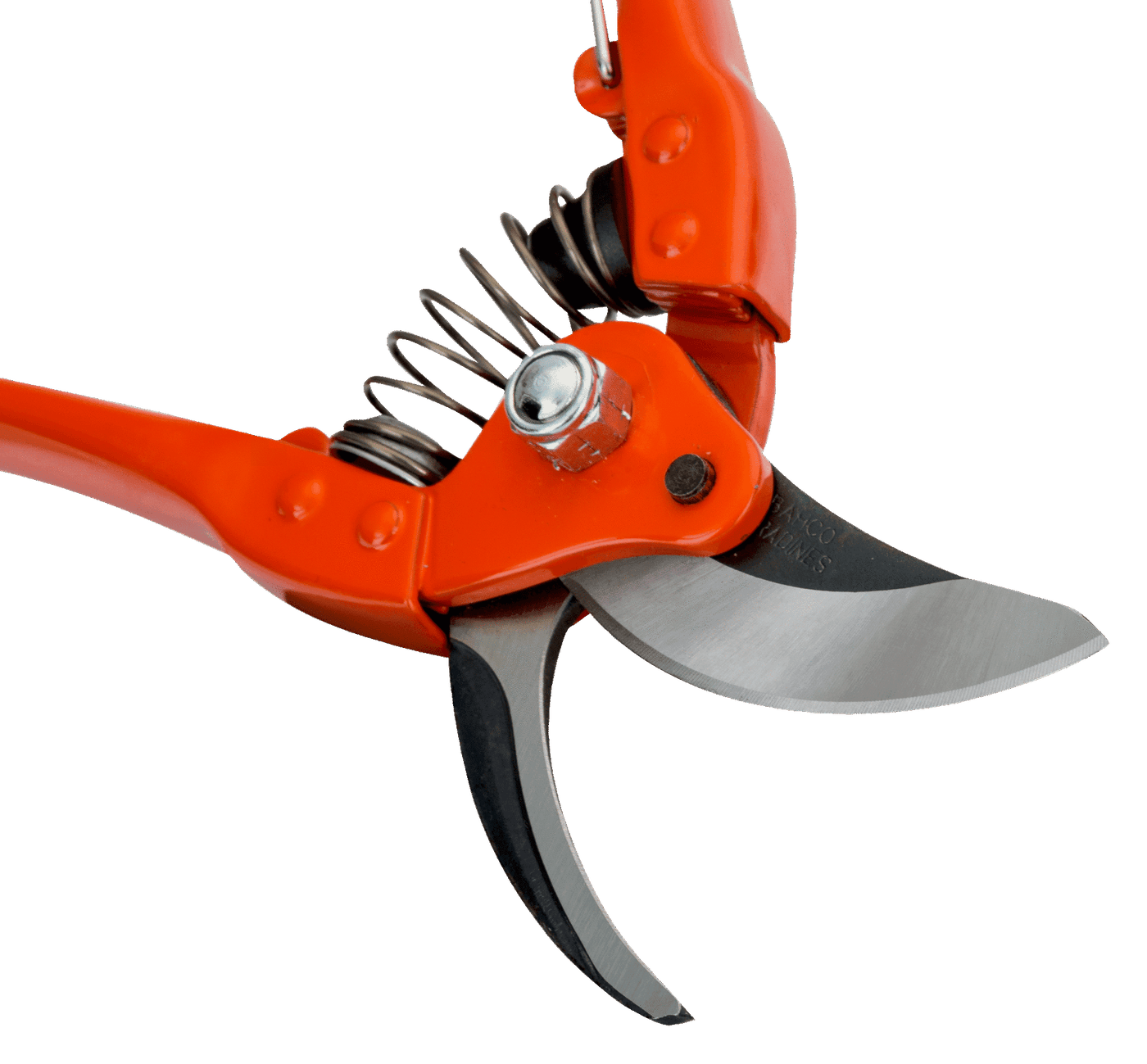 Bypass Secateurs with Stamped/Pressed Steel Handle and Narrow Cutting Head (BAHCO) - Farmers Stop
