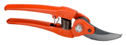 Bypass Secateurs with Stamped/Pressed Steel Handle and Narrow Cutting Head (BAHCO) - Farmers Stop