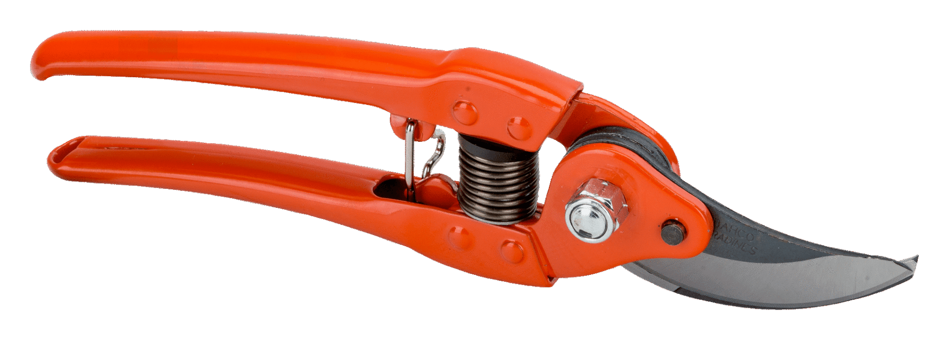 Bypass Secateurs with Stamped/Pressed Steel Handle and Narrow Cutting Head (BAHCO) - Farmers Stop