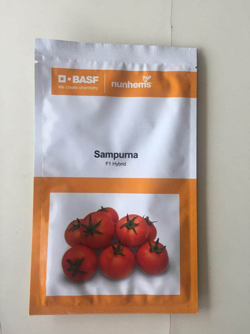 Sampurna/सम्पूर्णा F1 Hybrid Tomato (BASF | Nunhems) - Farmers Stop