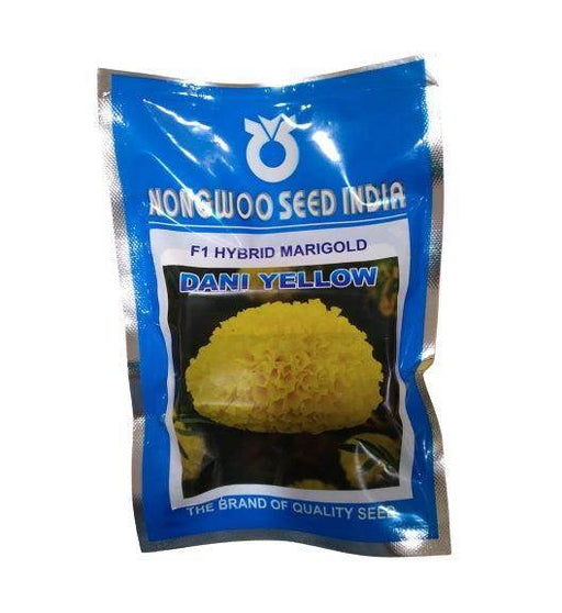Dani F1 Hybrid Marigold (Nongwoo Seed India) - Farmers Stop
