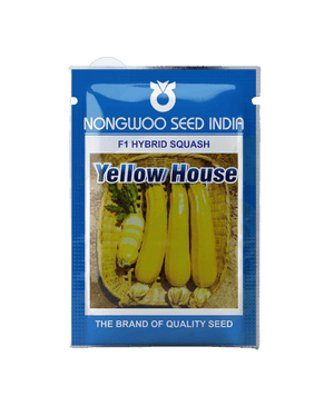 Yellow House House F1 Hybrid Zucchini (Nongwoo Seed India) - Farmers Stop