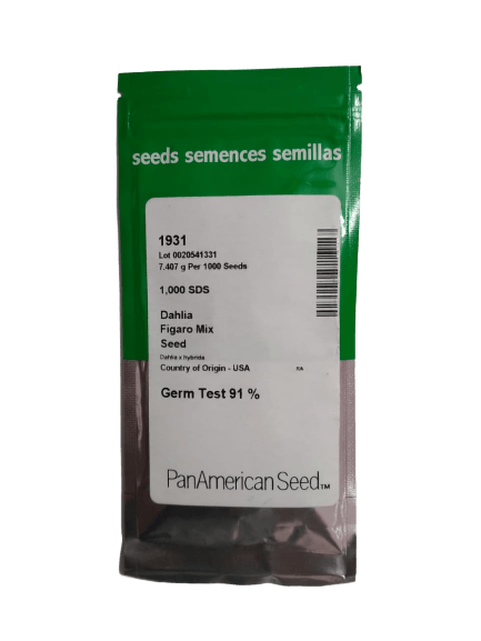 Figaro™ Original Field Grown Mixture Dahlia F1 Hybrid (PanAmerican) - Farmers Stop