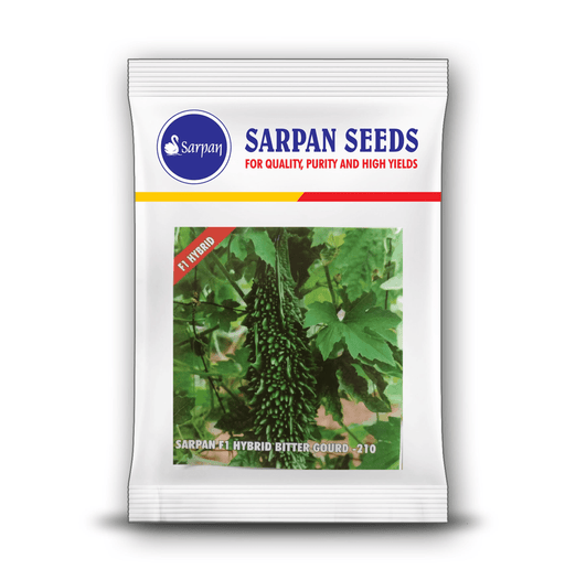 Sarpan-210 F1 Hybrid Bitter Gourd (Sarpan Seeds) - Farmers Stop