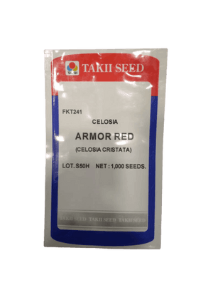 Celosia Armor™ Series Cockscomb (Takii Seeds) - Farmers Stop