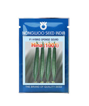 Hina 1001 F1 Hybrid Sponge Gourd (Nongwoo Seed India) - Farmers Stop