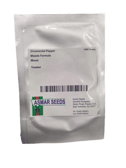 Ornamental Pepper/Chilli F1 Hybrid Mix (Asmar Seeds, United Kingdom) - Farmers Stop