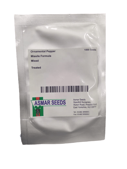 Ornamental Pepper/Chilli F1 Hybrid Mix (Asmar Seeds, United Kingdom) - Farmers Stop