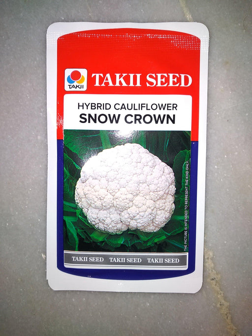 Snow Crown/स्नो क्राउन F1 Cauliflower (Takii Seeds) - Farmers Stop
