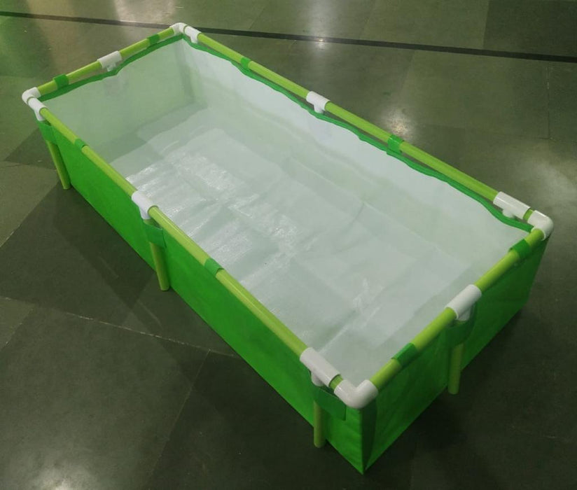 High Quality Grow Bed for Kitchen Garden / Roof Top Organic Farming  - 500 HDPE GSM and ISI ( without pipe) - Farmers Stop