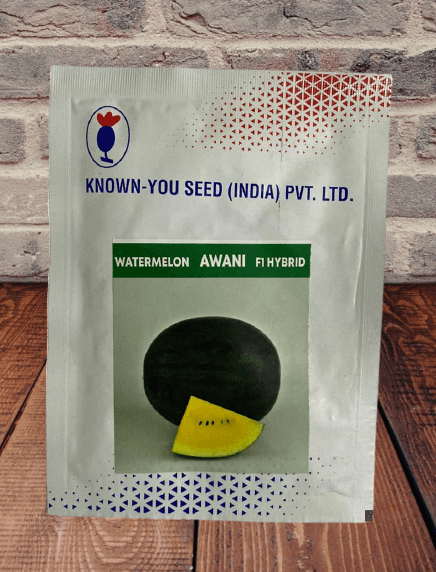 Awani/अवनि  Hybrid Watermelon Yellow Flesh (Known You Seeds) - Farmers Stop