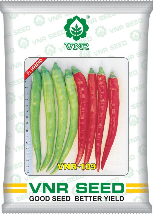 VNR 109 F1 Hybrid Chilli (VNR Seed's) - Farmers Stop