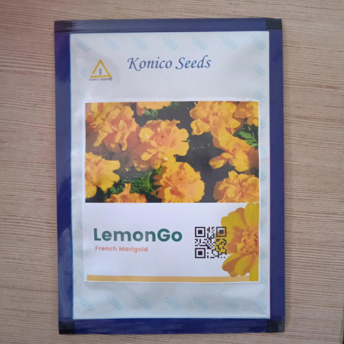 lemon go commercial zafri french marigold (konico seed's)