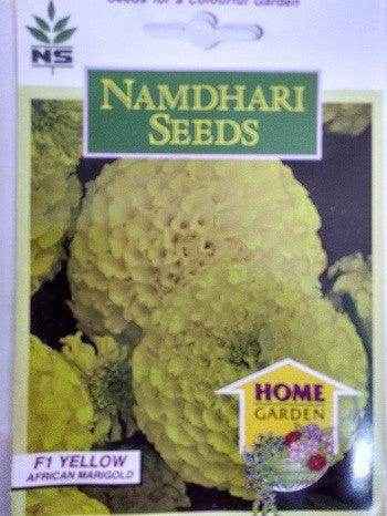 Yellow Majestic/येलो मैजेस्टिक  Marigold (Naamdhari) - Farmers Stop