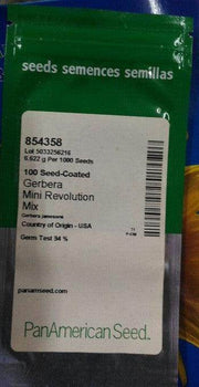 Mini/Mega Revolution Mix Gerbera Flower Seeds (PanAmerican Seeds) - Farmers Stop