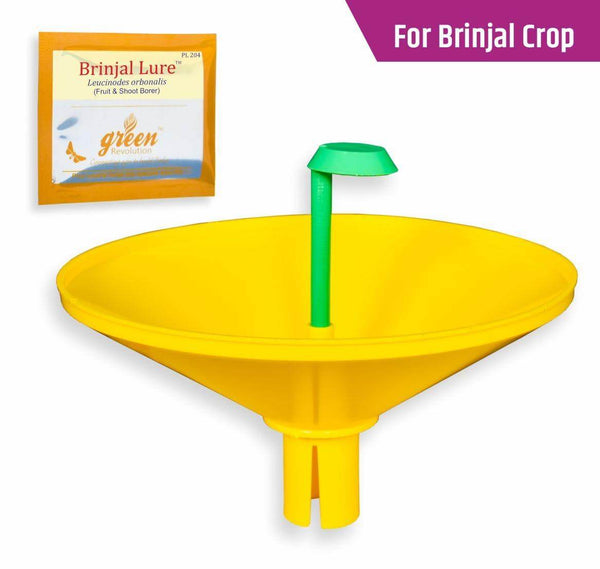 Leucinodes Orbonalis Brinjal Lure & Pheromone Water Trap - Green Revolution - Farmers Stop