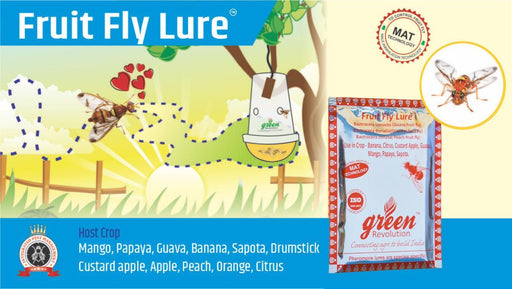 FRUIT FLY AND PHEROMON TRAP-BACTROCERA CORRECTA, DORSALIS, ZONATA(GREEN REVOLUTION) - Farmers Stop