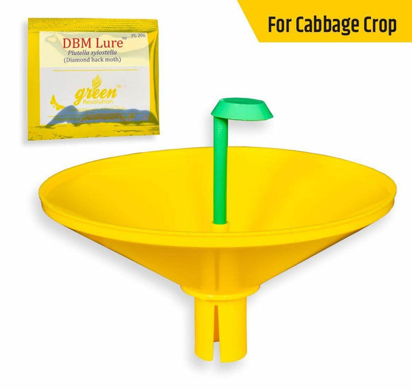 DBM LURE WITH PHEROMON TRAPE-PLUTELLA XYLOSTELLA(GREEN REVOLUTION) - Farmers Stop