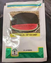 Candy KSP-1434 F1 Hybrid Watermelon ( Kalash Seeds) - Farmers Stop