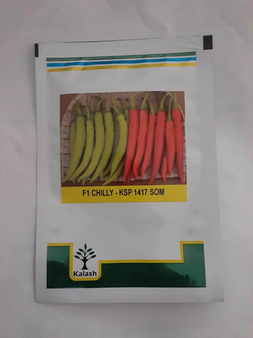 KSP-1417 SOM F1HYBRID CHILLI (KALASH SEEDS) - Farmers Stop