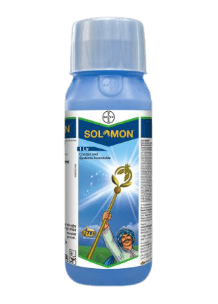 Solomon® Beta-Cyfluthrin + Imidacloprid 300 OD (Bayer, India) - Farmers Stop