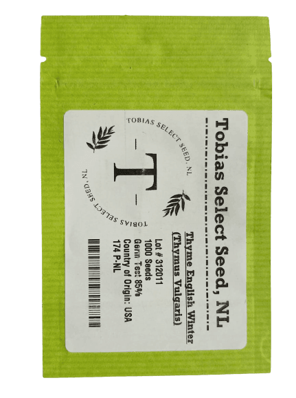 Thyme English Winter Seeds (Tobia's Select Seed, USA) - Farmers Stop