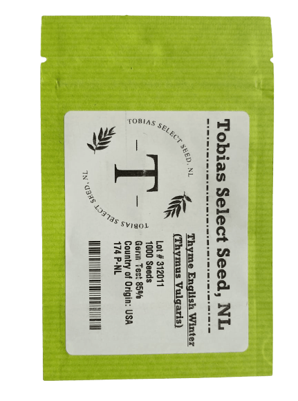Thyme English Winter Seeds (Tobia's Select Seed, USA) - Farmers Stop