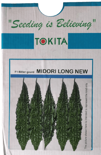 MIDORI LONG NEW F1 HYBRID BITTERGOURD (TOKITA SEEDS) - Farmers Stop