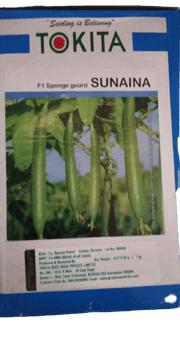 SUNAINA F1 HYBRID SPONGE GOURD (TOKITA SEEDS) - Farmers Stop