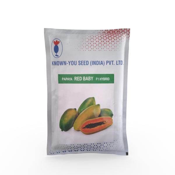 Red Baby Hybrid F1 Papaya (Known You Seeds - Taiwan) - Farmers Stop