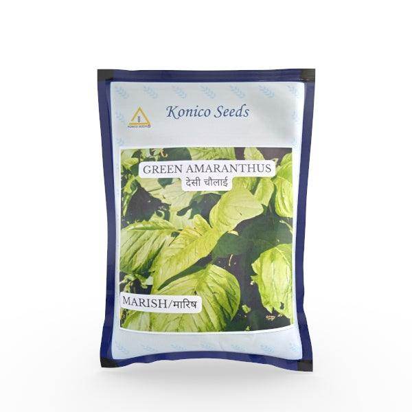 MARISH/ मारिष Green Cholai (Amaranthus) (KONICO SEEDS) - Farmers Stop