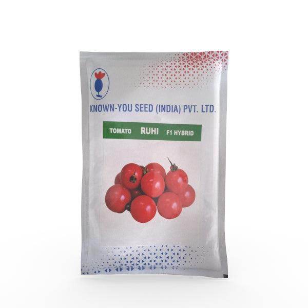 Ruhi F1 Hybrid Red Round Cherry Tomato (Known You Seeds) - Farmers Stop