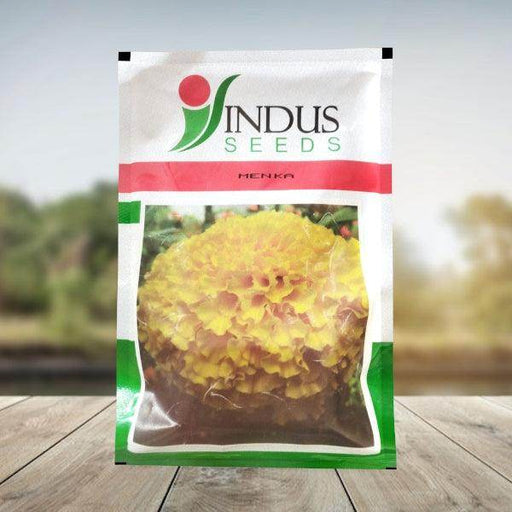 MENKA YELLOW F1 HYBRID MARIGOLD (INDUS SEEDS) - Farmers Stop