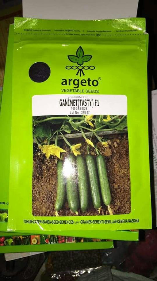 Ganimet (Tasty) F1 Cucumber for Open Cultivation (Argeto Seeds) - Farmers Stop