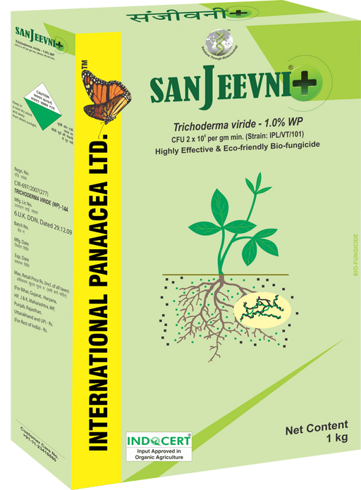 SANJEEVNI®/SANJEEVNI+ Trichoderma Viride Biofungicide (IPL) - Farmers Stop