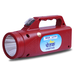Chetak/चेतक LED Torch Made in India (Silvolite) - Farmers Stop