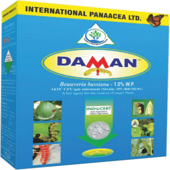 daman – beauveria bassiana (wettable powder) bioinsecticide (ipl)
