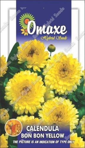 calendula/केलैन्डयुला mixed flower seeds (omax seeds) yellow
