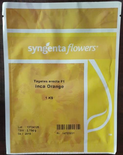 inca f1 hybrid african marigold (goldsmith/sflowers)