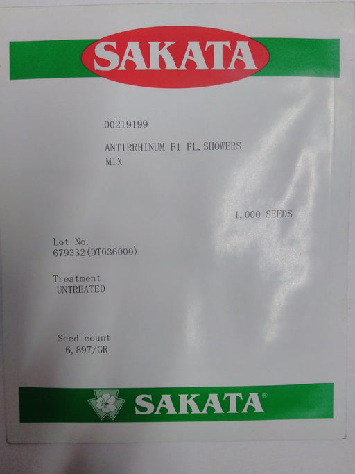 antirrhinum f1 fl. showers mix (sakata)