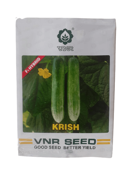 krish f1 hybrid cucumber (vnr seeds)