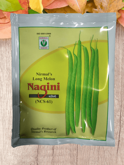 nagini long melon/नागिनी ककड़ी ncs 61 (nirmal seeds)