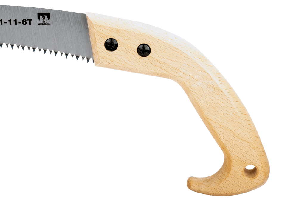 toothed pruning saws with wooden handle (bahco)