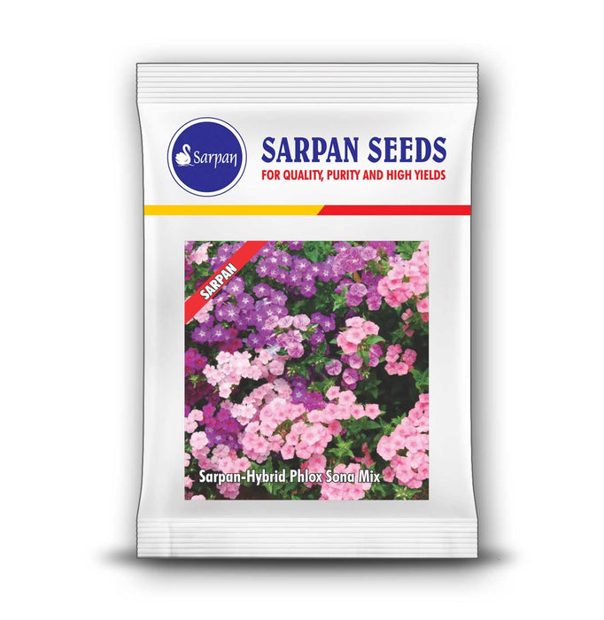 sona mix hybrid phlox (sarpan seeds)