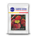 super zinnia tall mix hybrid (sarpan seeds)