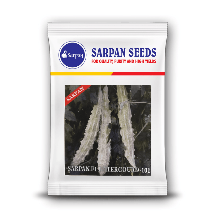 sarpan-101 f1 hybrid bitter gourd (sarpan seeds)