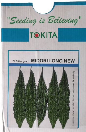 midori long new f1 hybrid bittergourd (tokita seeds)