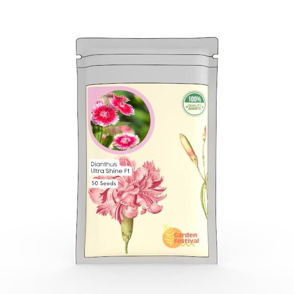 ultra shine f1 hybrid dianthus mix color (garden festival)